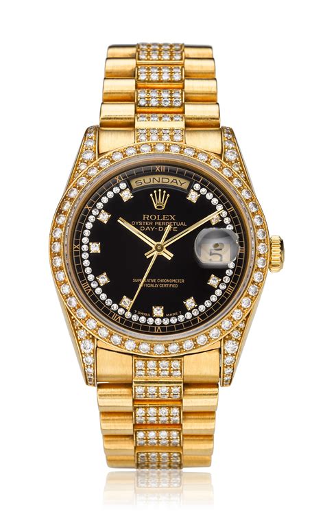 rolex watches day date with diamonds|18k gold rolex with diamonds.